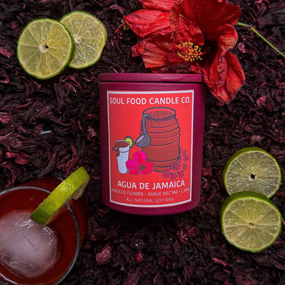 Agua De Jamaica - Soul Food Candle Company